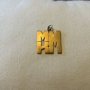 Gold Initial Pendant